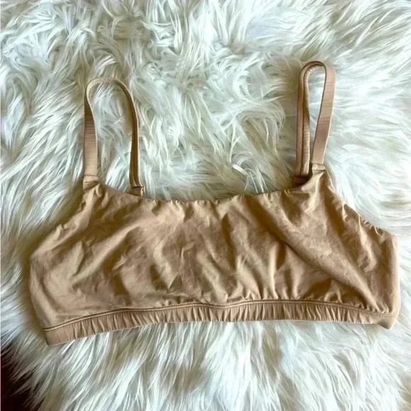 SKIMS Fits Everybody Scoop Bralette – Clay, XL - Picture 6 of 14